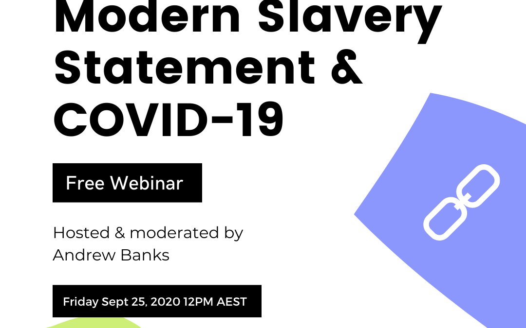 Live Webinar: Unchain Modern Slavery